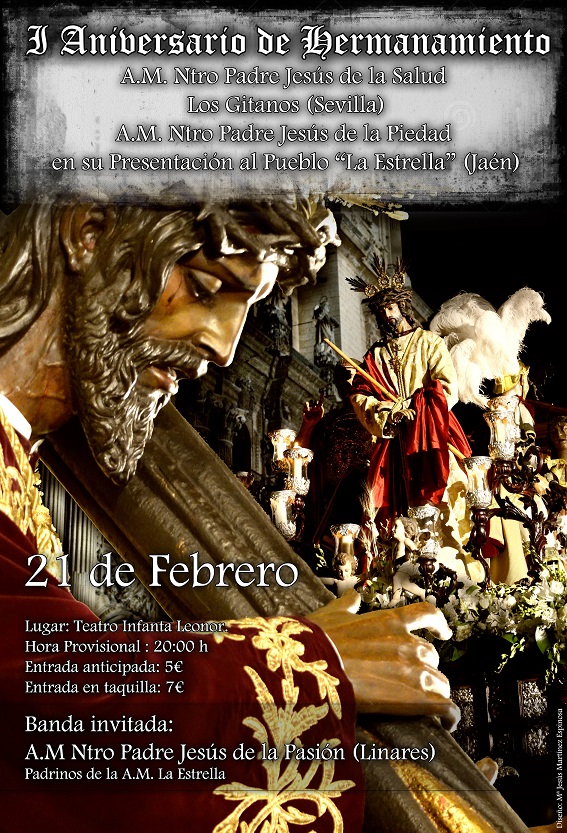 Certamen I Aniversario de Hermanamiento con la S.M. de “Los Gitanos” (Sevilla)