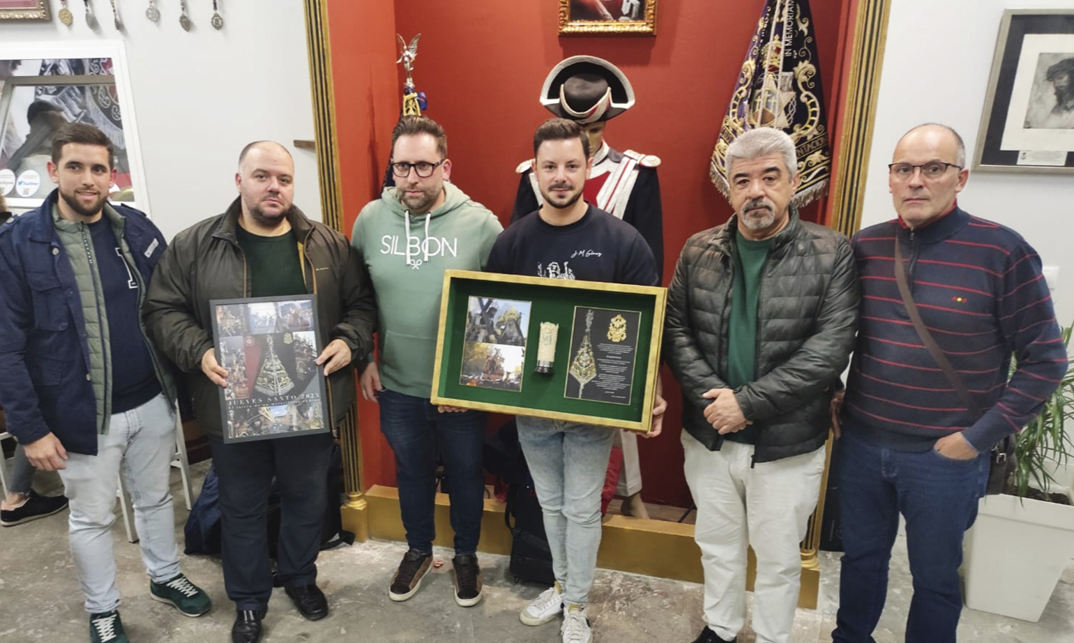 Recibimos la visita de nuestra querida Hermandad del Gran Poder y Dulce Nombre de Jaén