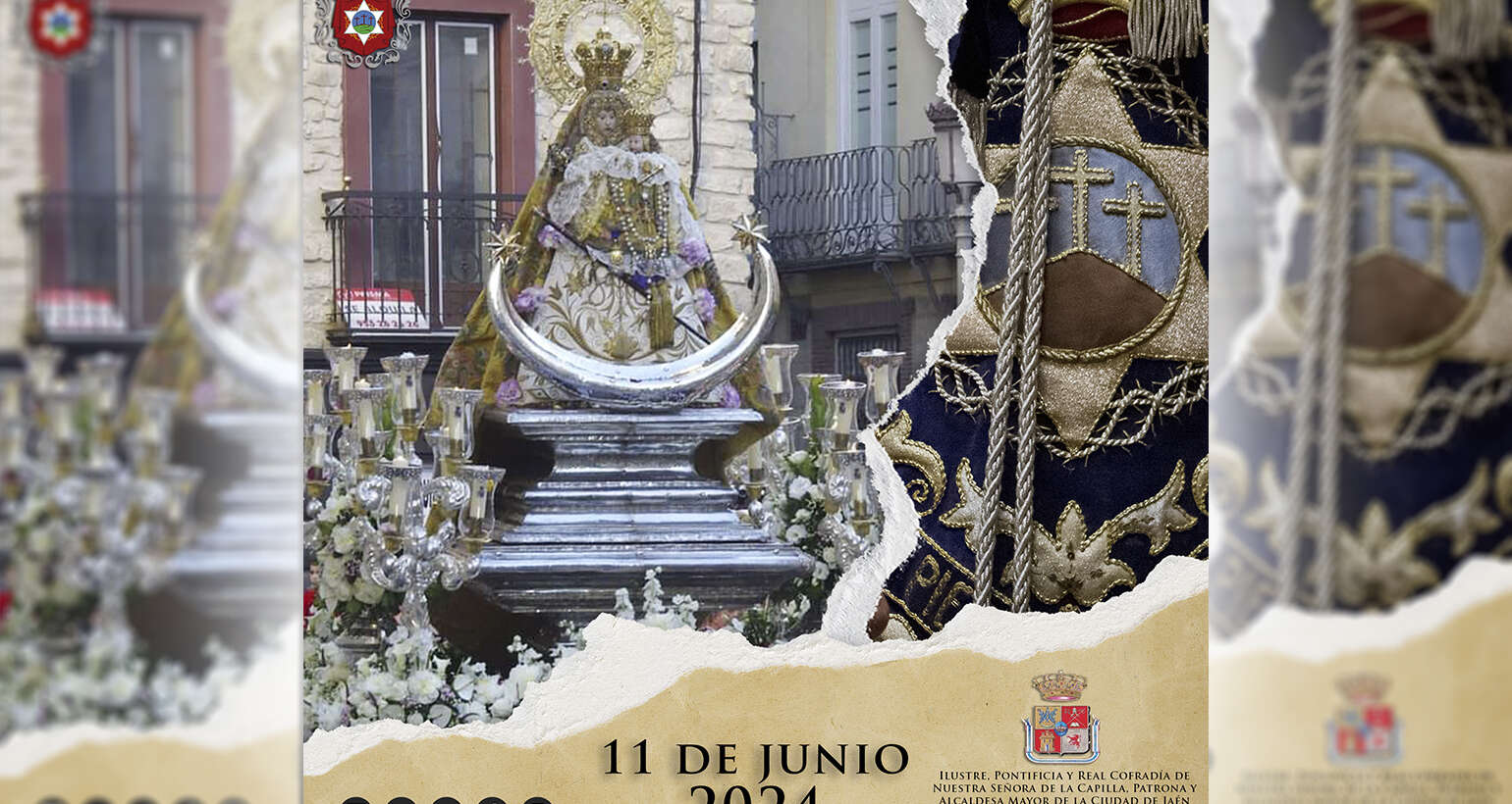 En 2024 volveremos a abrir la Magna Procesión de la Patrona y Alcaldesa Mayor de Jaén, la Virgen de la Capilla