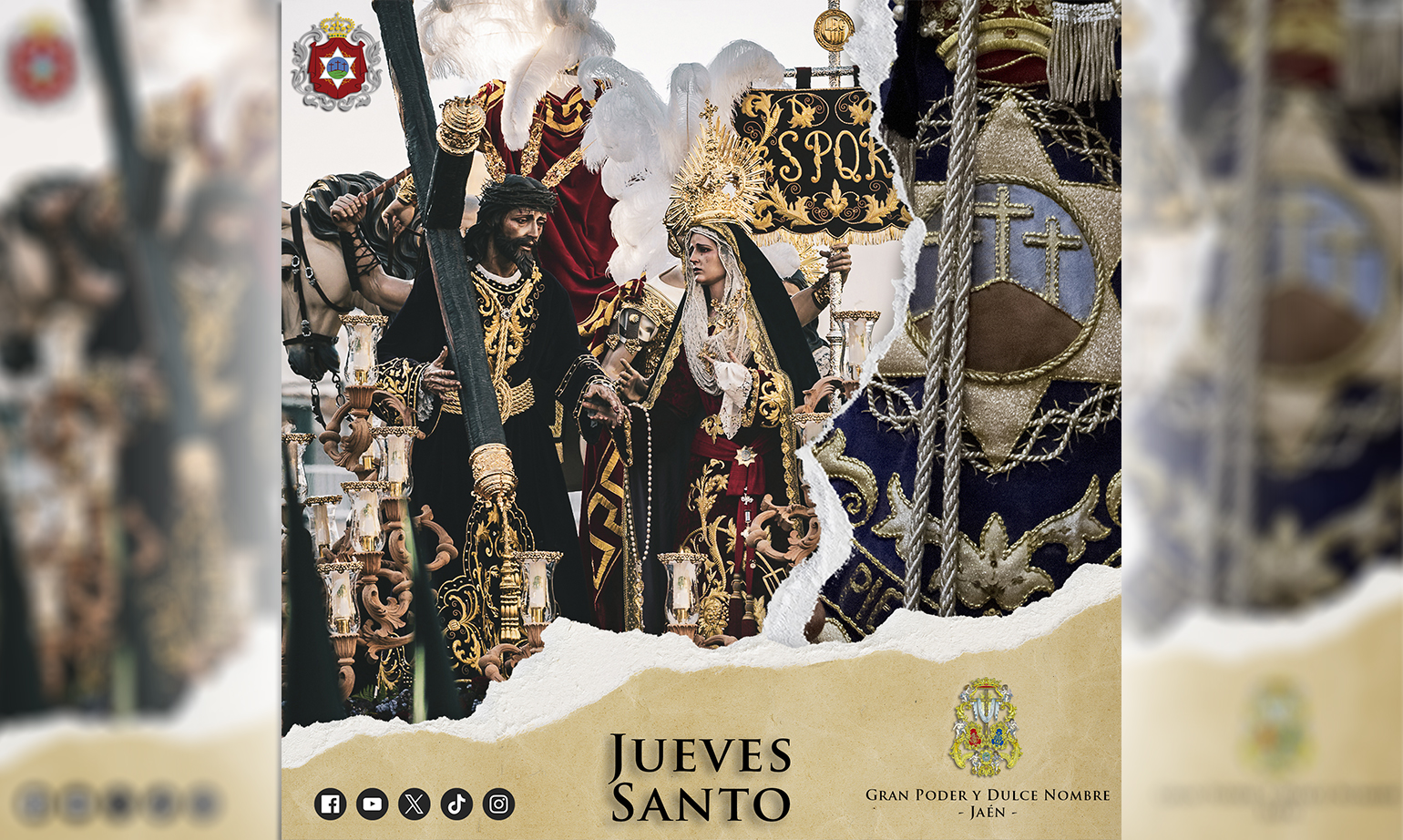 Nuestra música seguirá siendo la banda sonora de Gran Poder y Dulce Nombre de Jaén