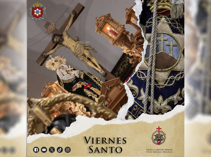 12 años de Viernes Santo junto a Vigías y Mayor Dolor de Vélez-Málaga