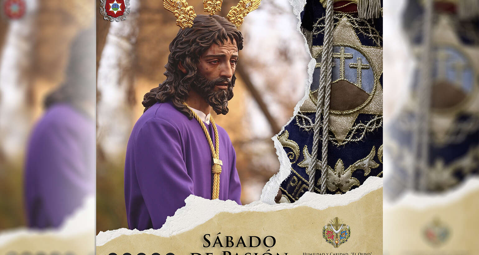 Acompañaremos al Señor de la Humildad de «El Olivo» por segundo año