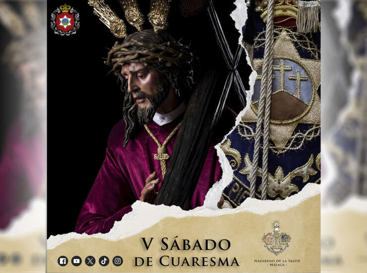 Histórica primera salida penitencial del Nazareno de la Salud de Málaga