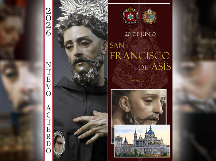 Acompañaremos a San Francisco de Asís en su visita a Madrid