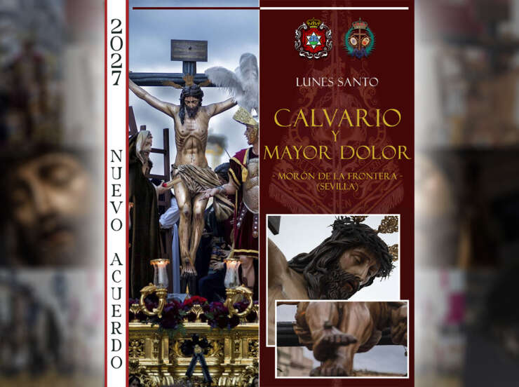 Nuestra música será del Stmo. Cristo del Calvario de Morón de la Frontera (Sevilla) el próximo Lunes Santo