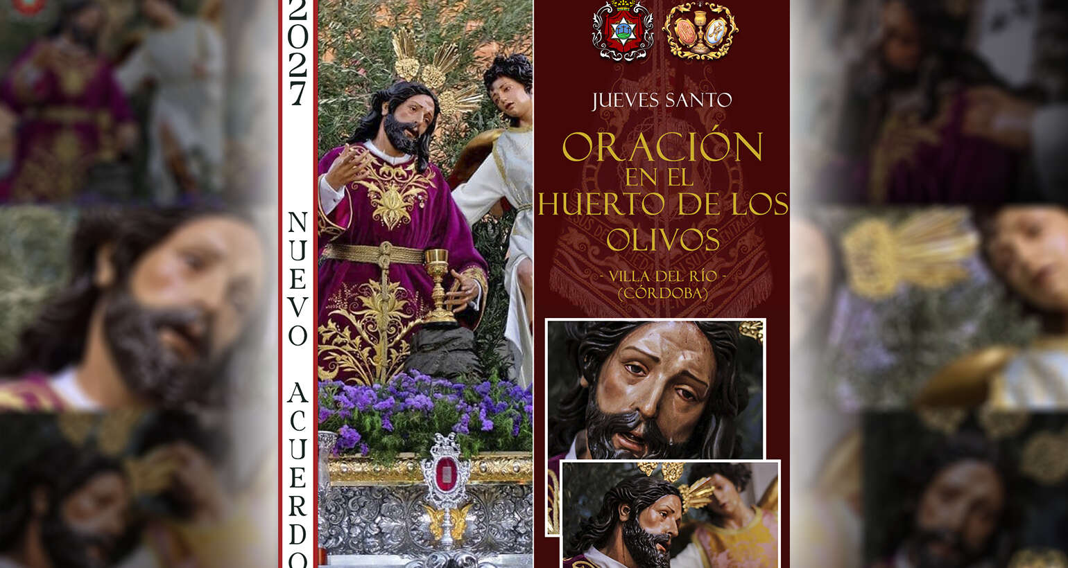 Nuestro Jueves Santo 2027 será junto al Señor de la Oración en el Huerto de Villa del Río (Córdoba)